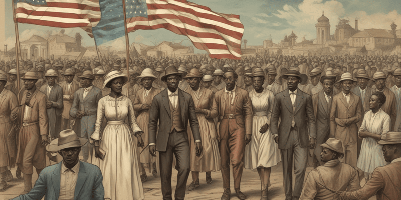 Racial Segregation in the Post-Civil War South