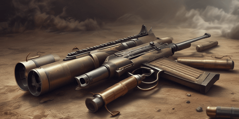 Armação e Tiro: Classificação de Armação