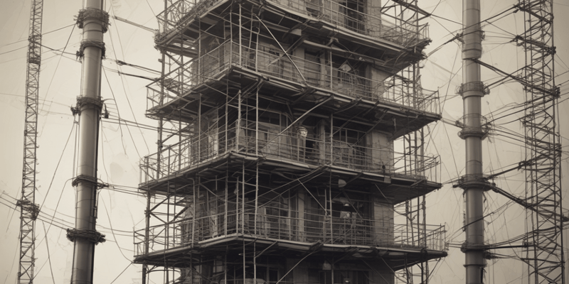 Scaffolding in Construction