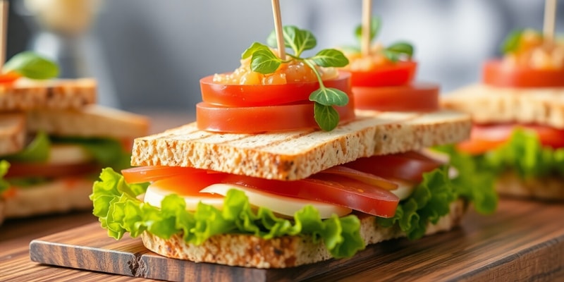 Creating Appealing Sandwich Platters