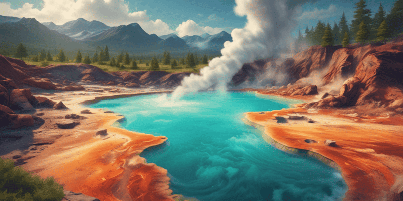 Hot Springs: Natural Wonders from Earth's Heat