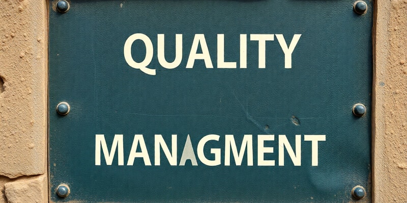 Quality Management System Module 1