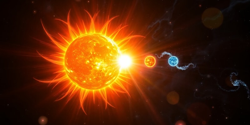 The Life Stages of the Sun and Energy Production