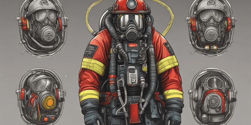 SCBA and Integrated PASS Device Use