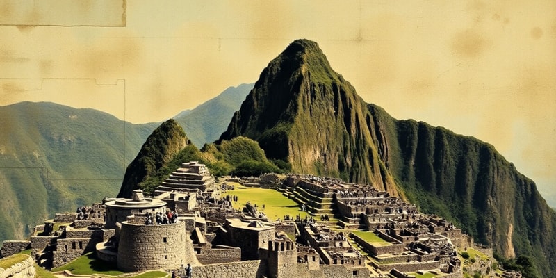 Machu Picchu and the Inca Empire