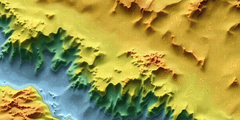 Contour Lines and Elevations Quiz