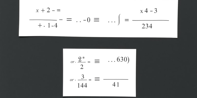 Algebra 2 Unit 6 Flashcards