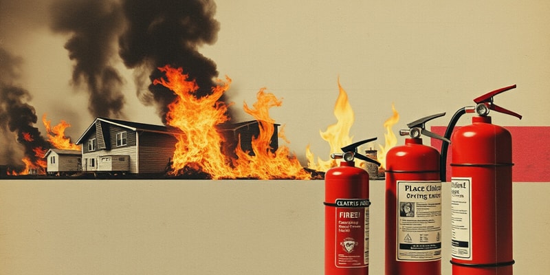 Fire Safety and Extinguisher Use