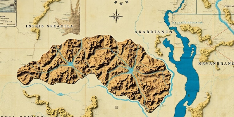 Geography and Topographic Maps Quiz