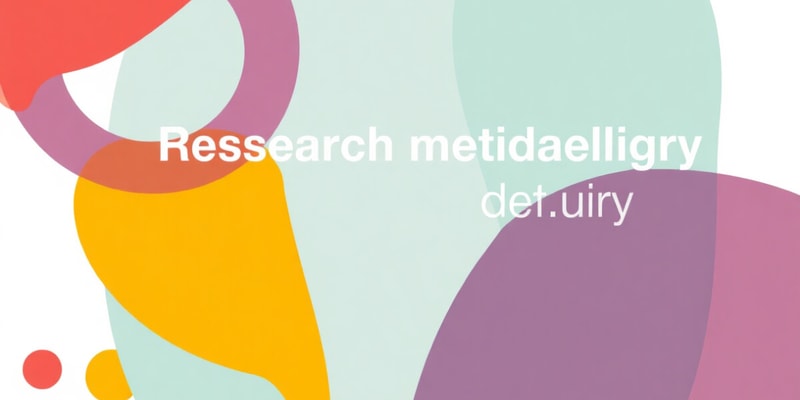 Research Methodology Overview