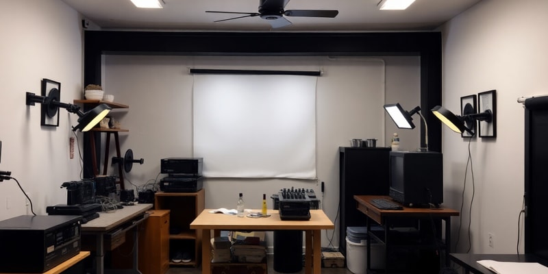 Darkroom Construction Specifications