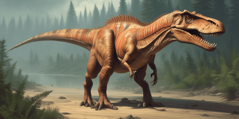 Spinosaurus Hunting Behavior Quiz