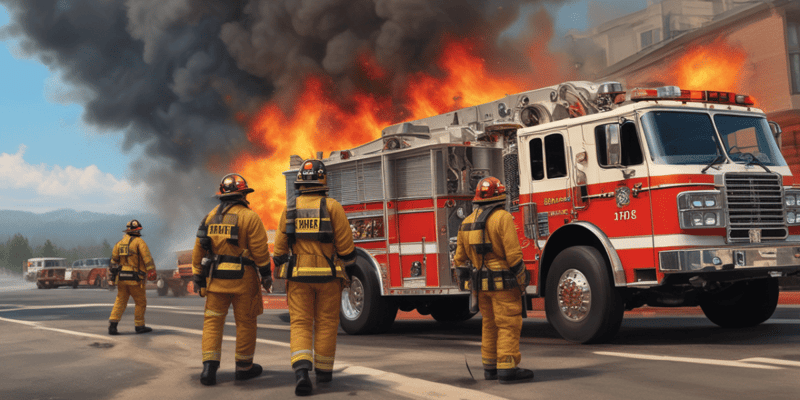 Hoffman Estates Fire Department SOP Quiz
