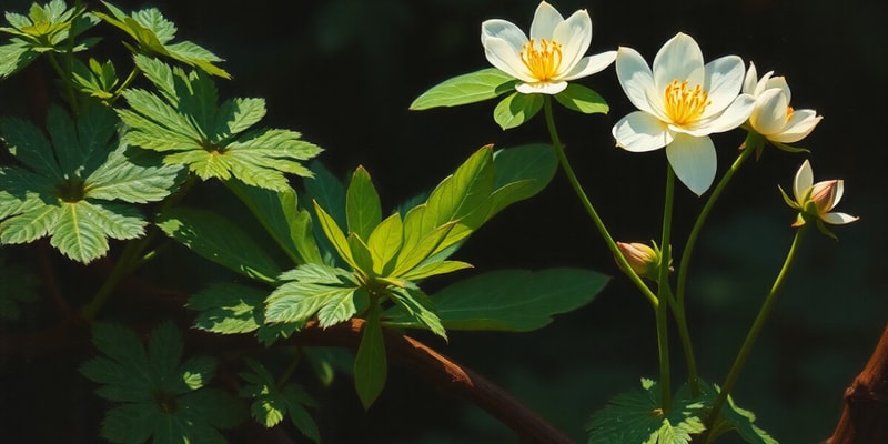 Biologie des Plantes et Photosynthèse