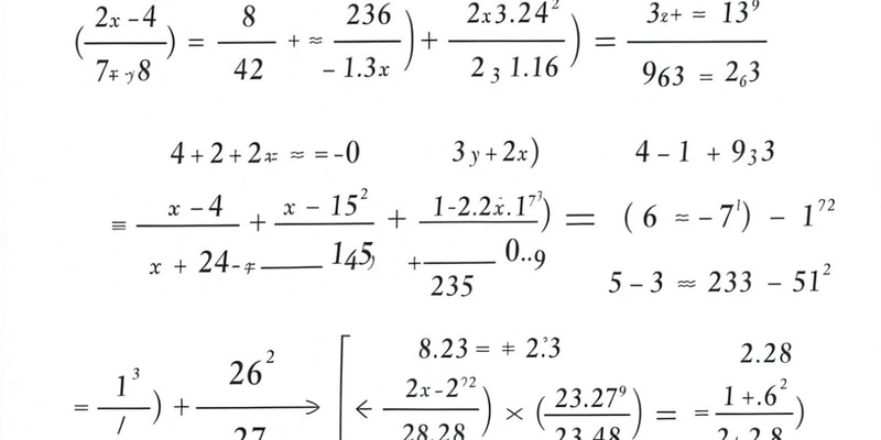 Algebra Properties and Proportions Flashcards