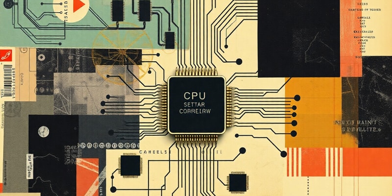 Introduction to CPU Components and Operations