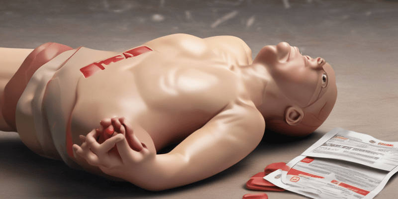 CPR/AED Certification Quiz 6