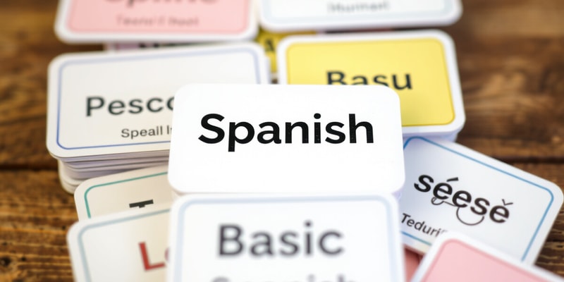 Flashcards de Español Básico