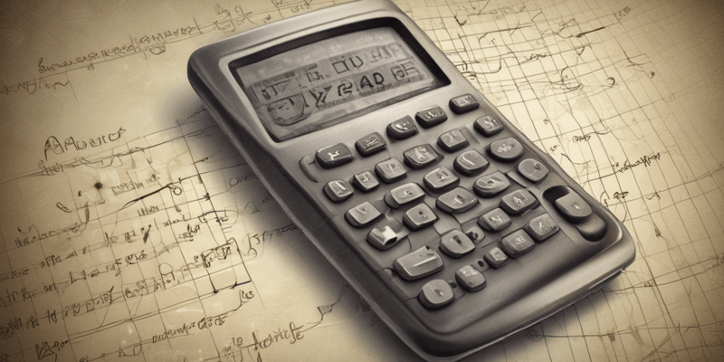 iPad Math Calculator