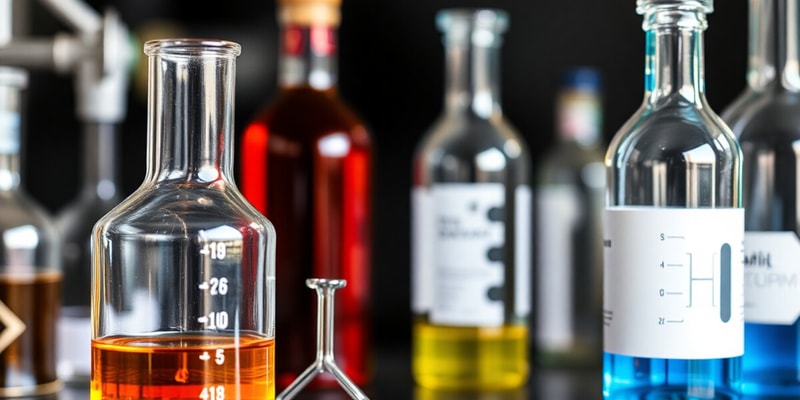 Chemistry of Alcohols and Their Oxidation