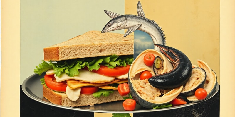 Sandwiches & Seafood Quiz