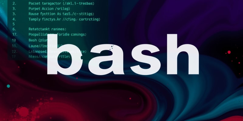 Bash Programmierung und Linux Einführung