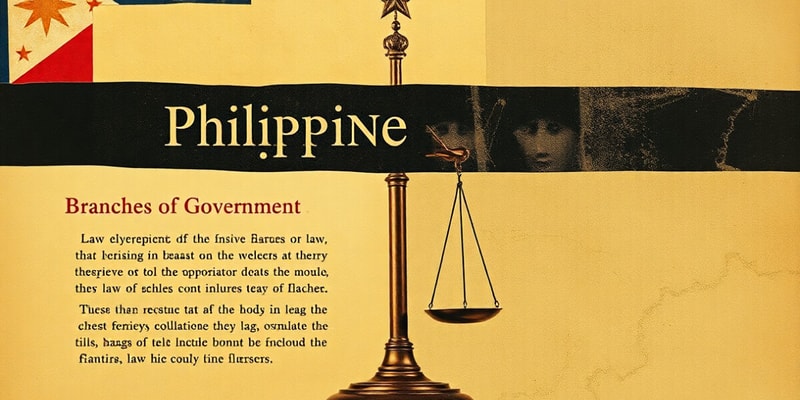 1987 Philippine Constitution Overview