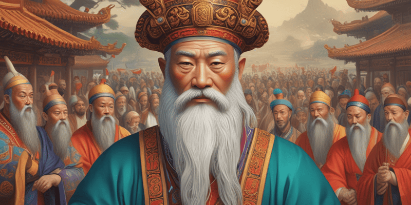 Zhou Dynasty and Confucius Quiz