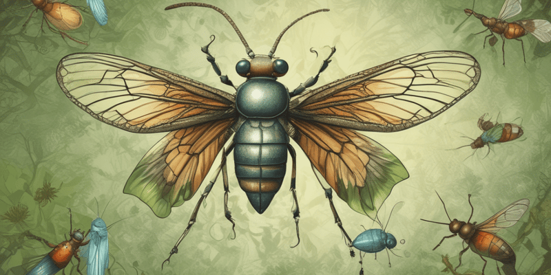 Insects: Orders and Evolutionary Relationships Quiz