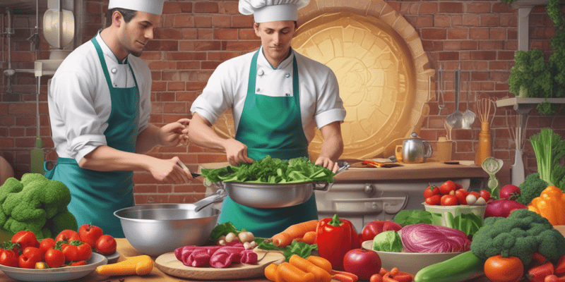Culinary Arts: Preparing Vegetables