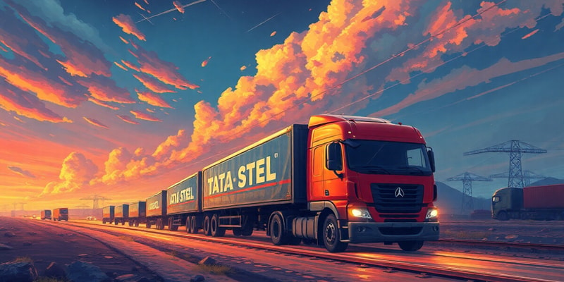 Sustainability in Logistics at Tata Steel