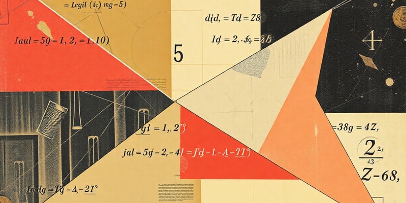 Geometry Problem Set - Angles and Equations