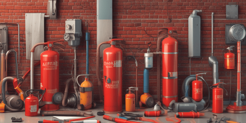M1: Managing Fire Safety