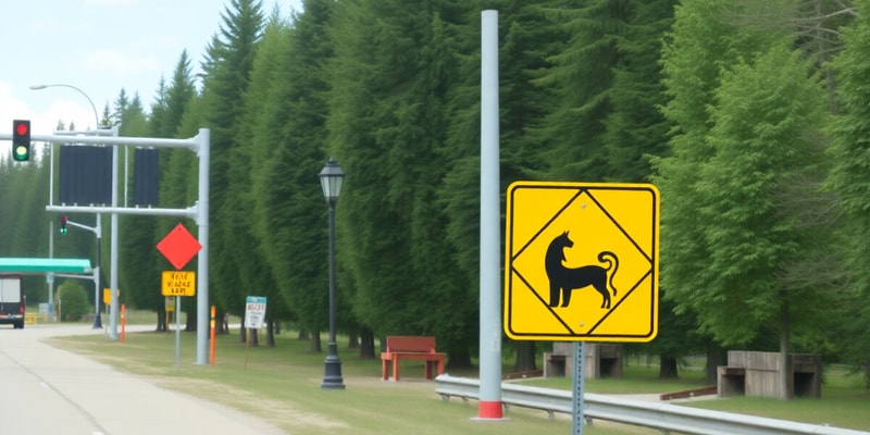 Alberta Road Signs Overview