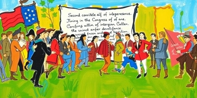 History Chapter: Second Continental Congress