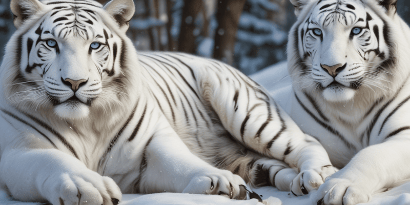 Snow Tigers Lesson Summary