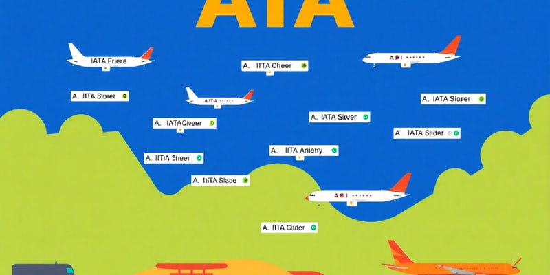 Códigos IATA de Aeródromos en España