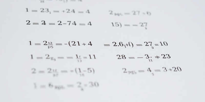 Introduction to Rational Equations