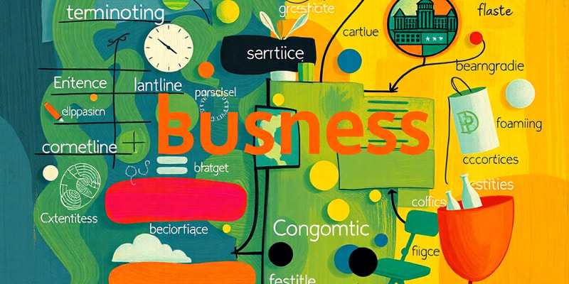 Business Concepts and Definitions Quiz