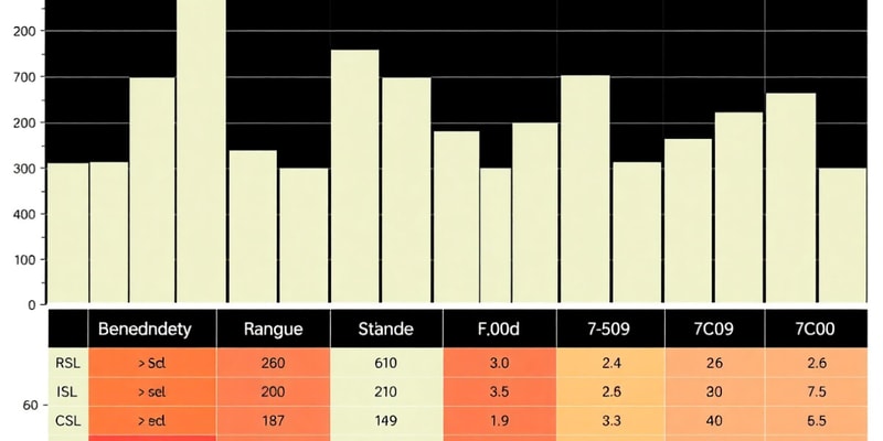 Statistics: Data Spread and Central Tendency