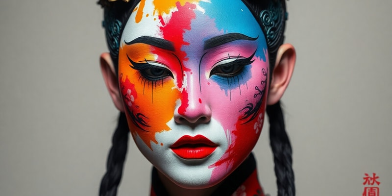 Jingju Lianpu and Asian Opera Makeup