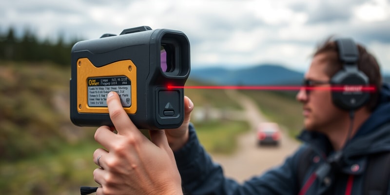 Laser Range Finder Overview and Safety