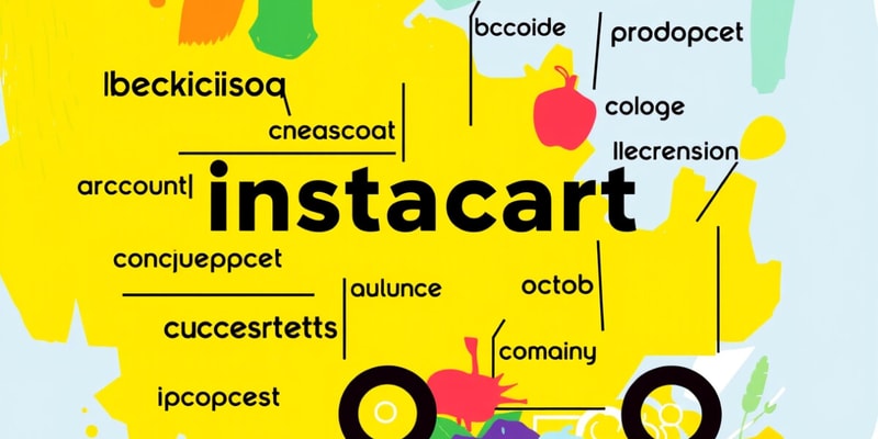 INSTACART Flashcards