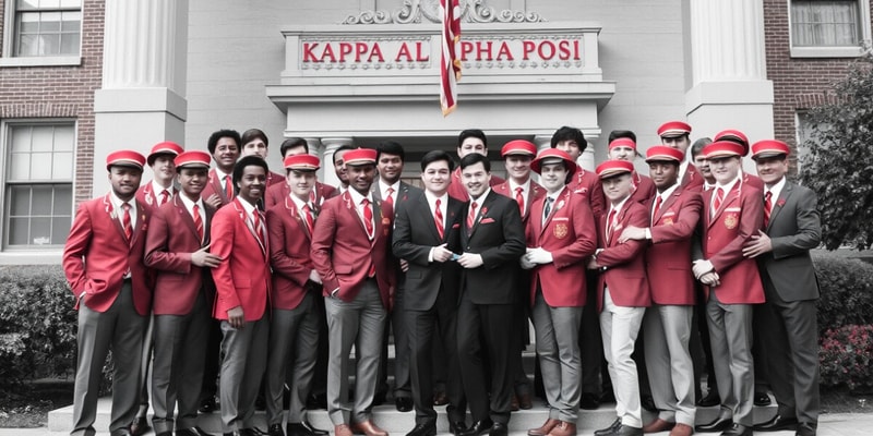 Kappa Alpha Psi Overview