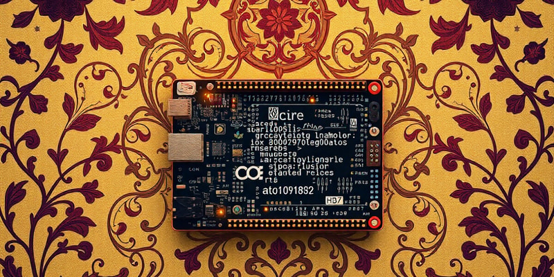 Digital I/O Code Example in Arduino