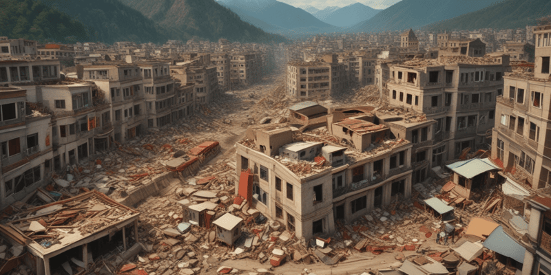 2008 Sichuan Earthquake Overview Quiz