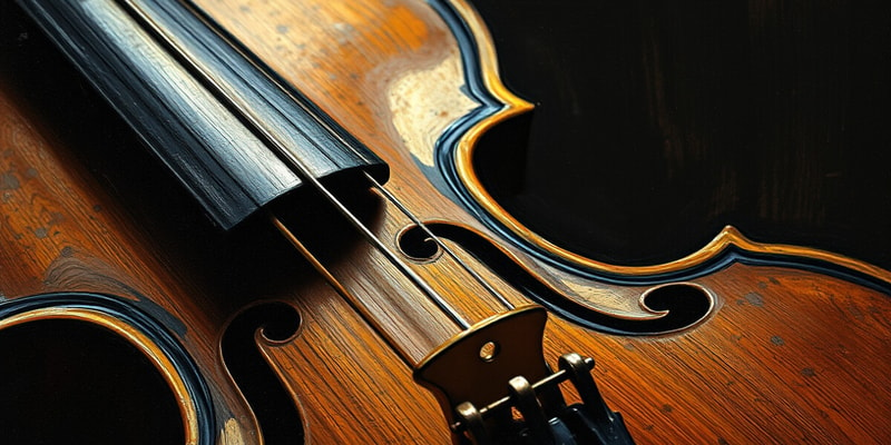 Parts of a Violin