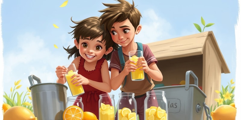 Lemonade Stand Business Strategies - Chapters 5 & 6