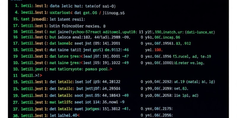 Introduction to Programming and Data Types CT5