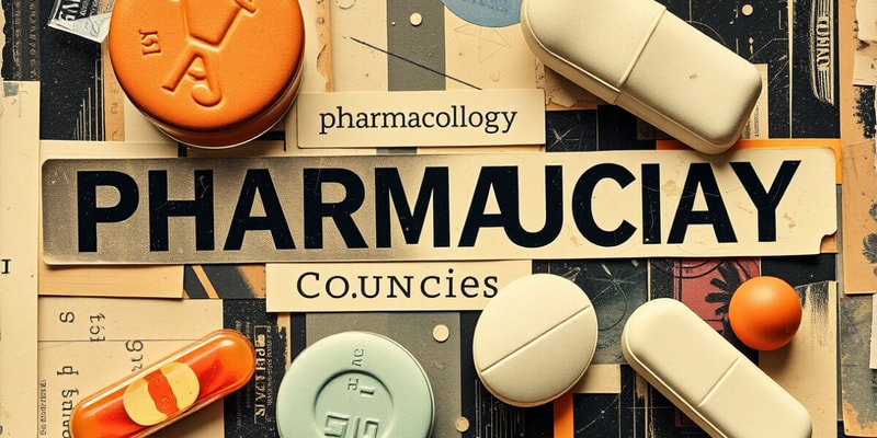 Pharmacology: Drug Names Definitions